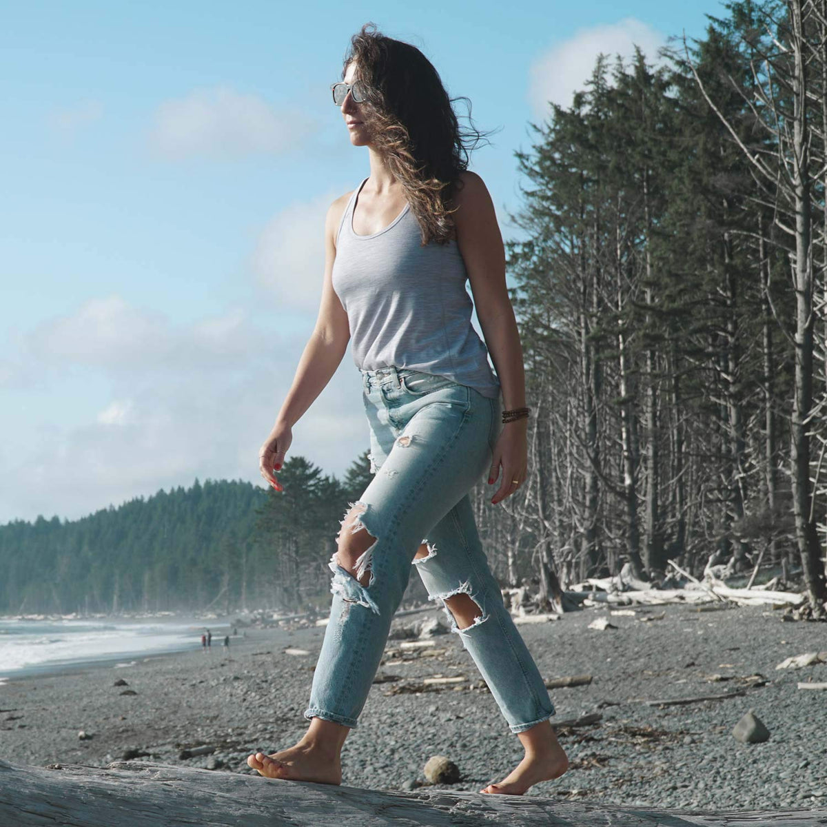 Women's Merino-Blend Racerback Tank