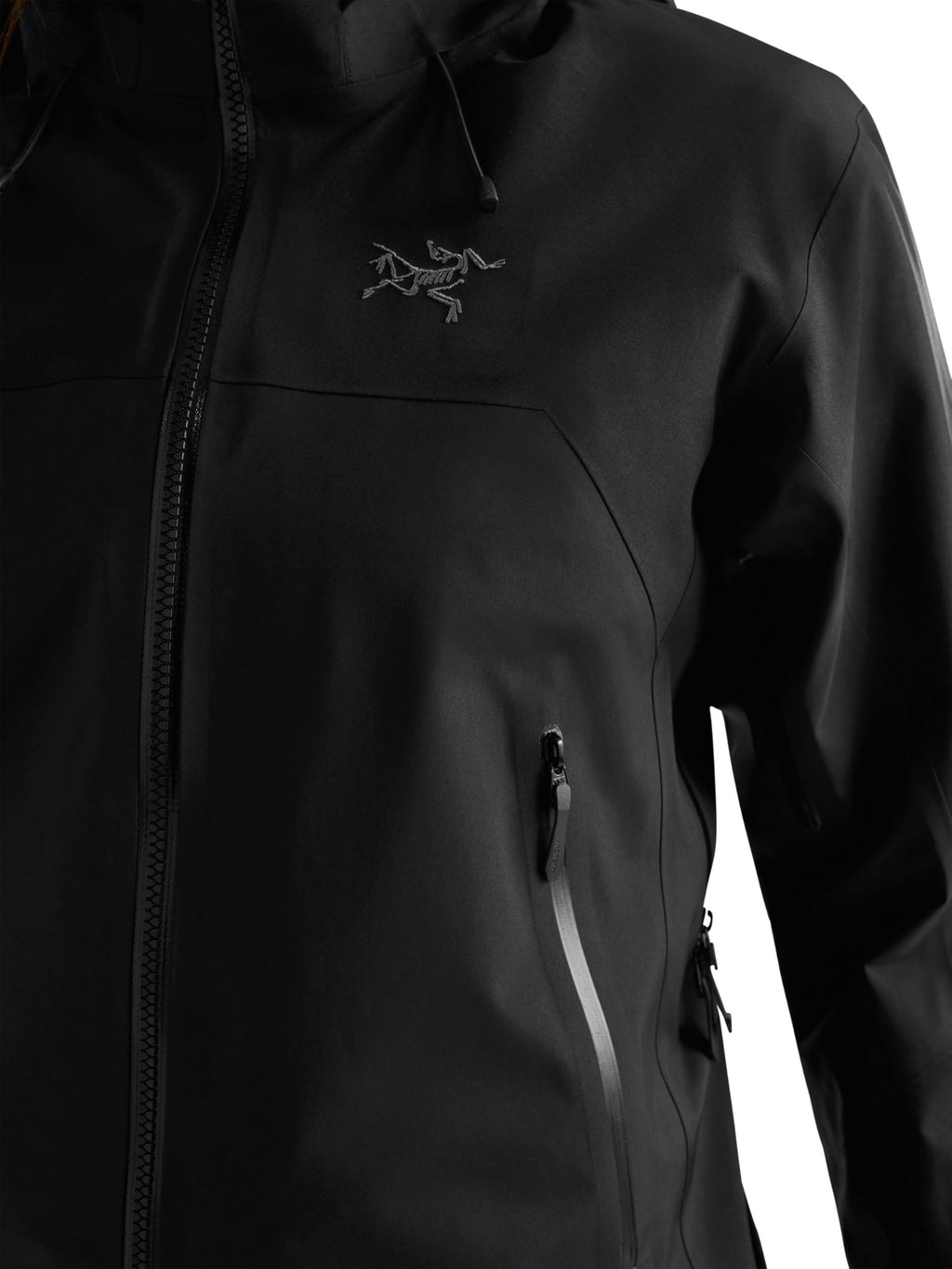Women's Waterproof Alpine Shell with Helmet-Compatible Hood