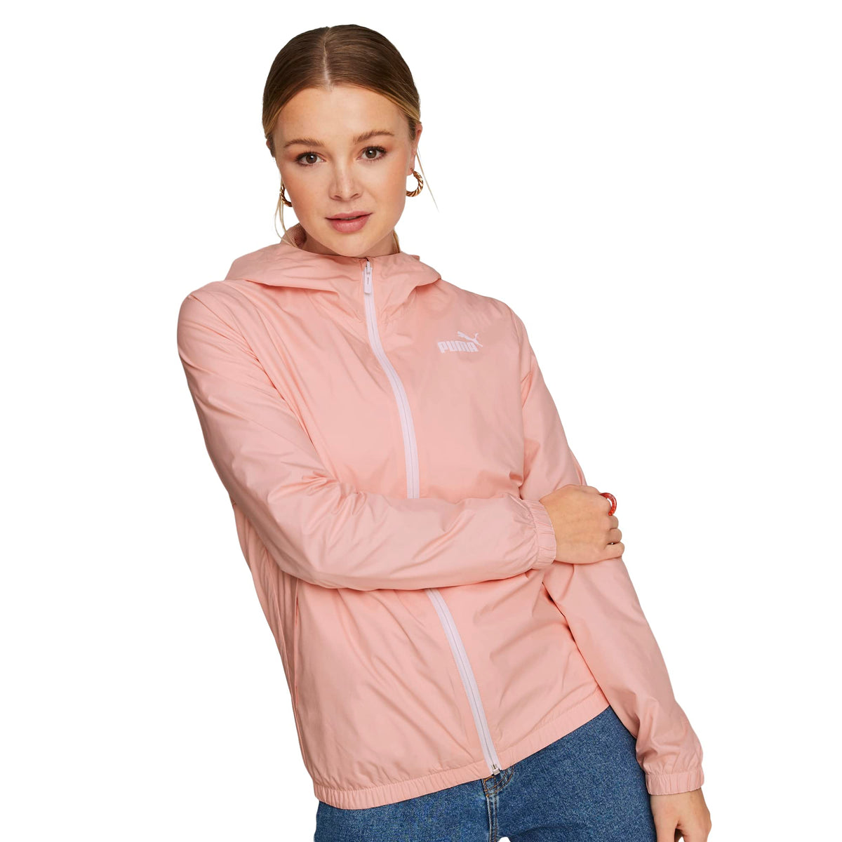 Women's Full-Zip Windbreaker with Back Vents