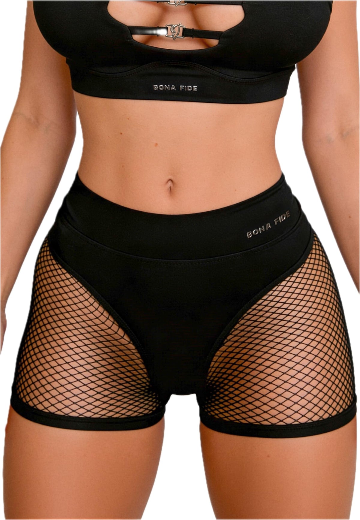 Women's High-Waist Fitted Bike Shorts