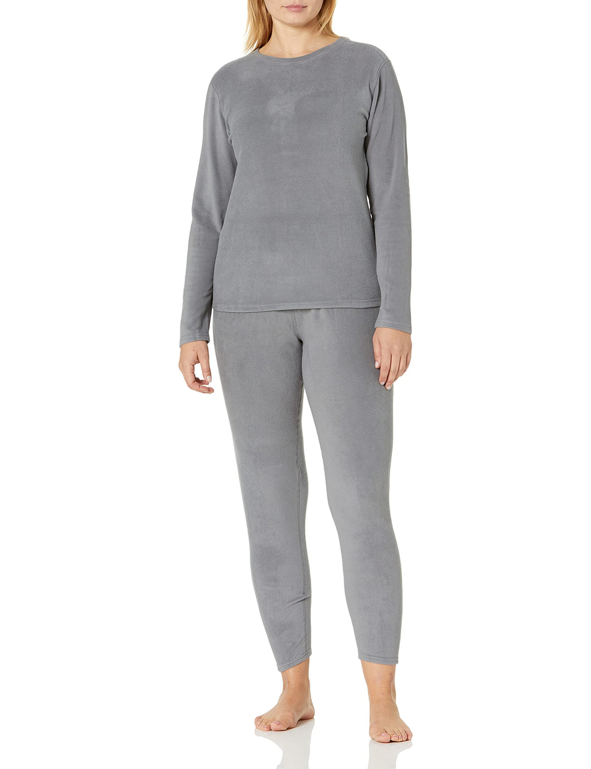 Women's Stretch Fleece-Lined Thermal Underwear Set