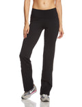 Women's Straight-Leg Training Pants, Black, X-Small