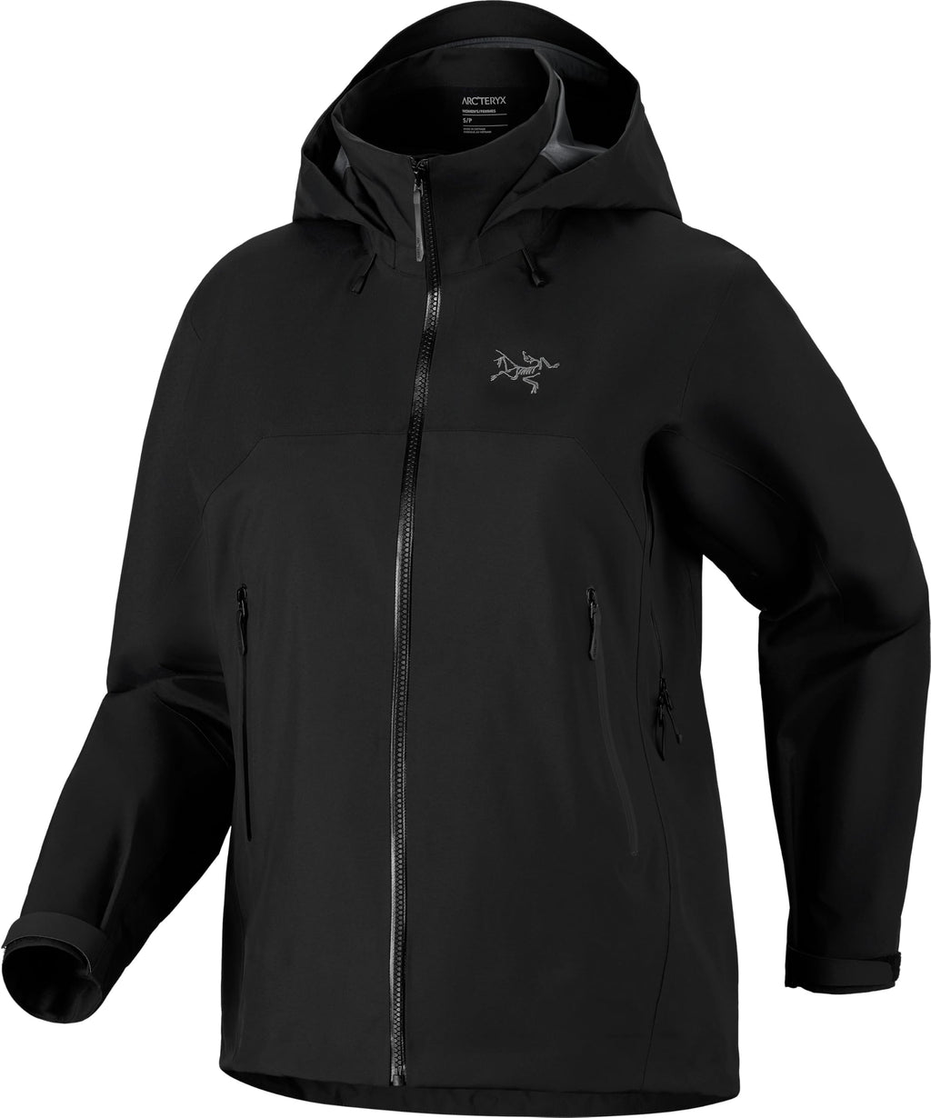 Women's Waterproof Alpine Shell with Helmet-Compatible Hood