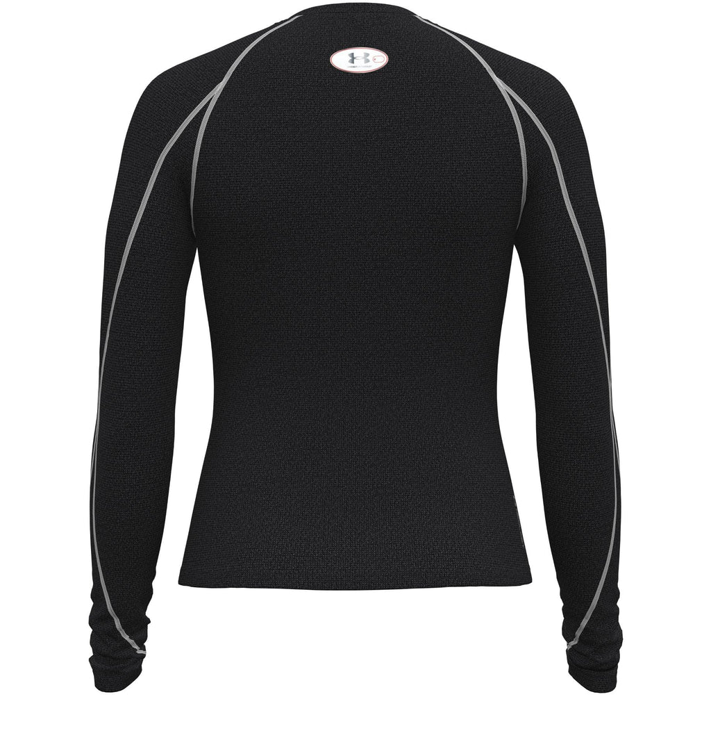Women's Long-Sleeve Stretch Compression Top, Large