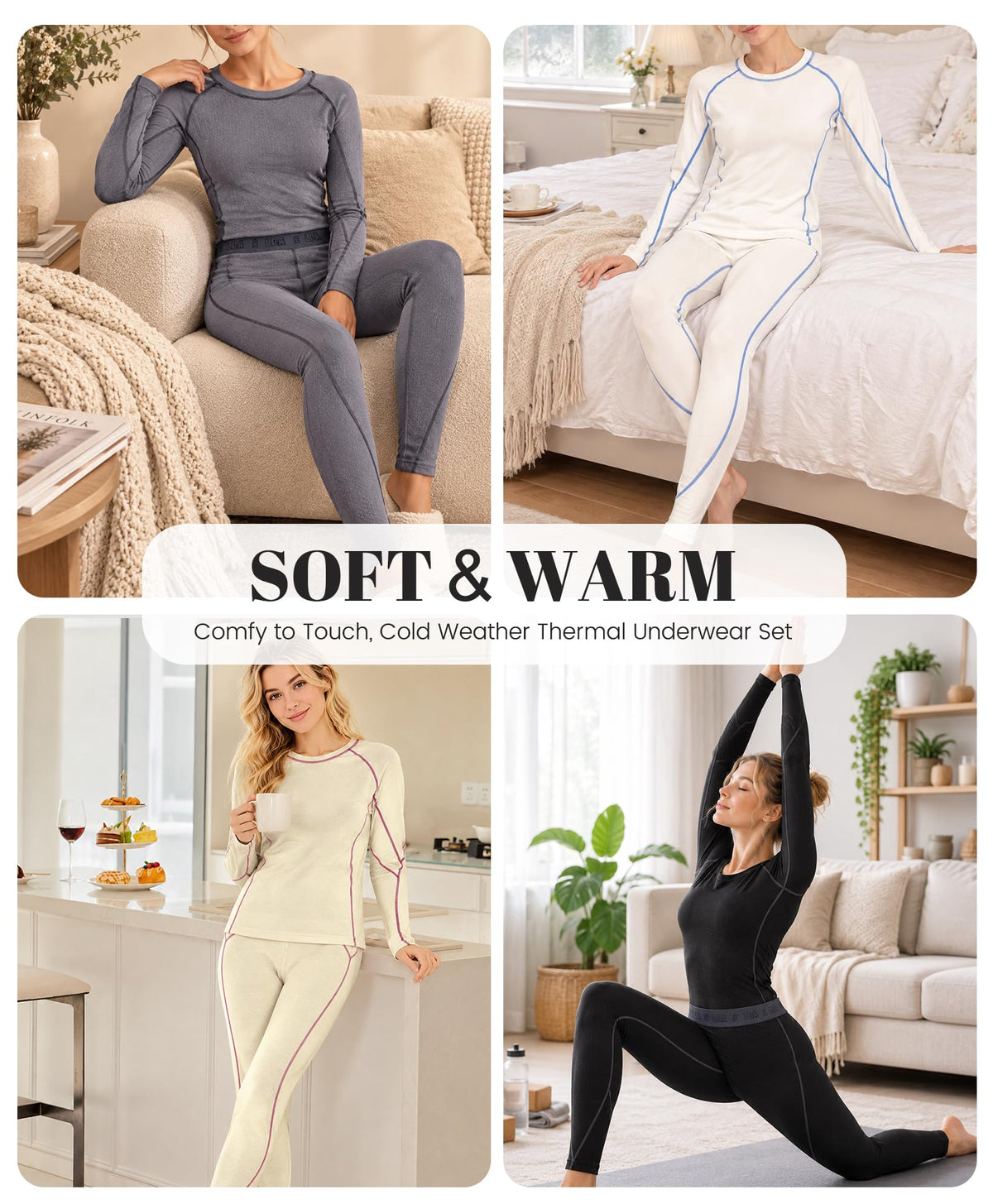 Women's Brushed Thermal Base-Layer Set