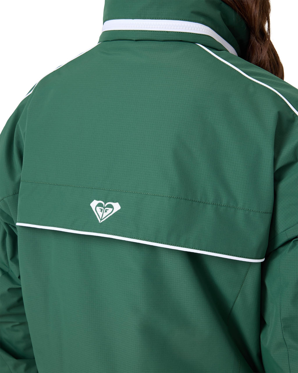 Women's Lightweight Insulated Track Jacket with Hidden Hood