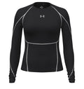 Women's Long-Sleeve Stretch Compression Top, Large