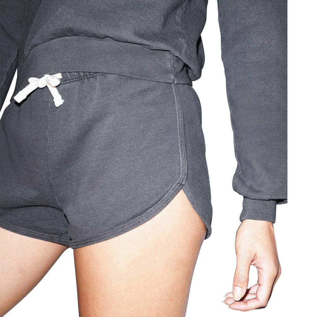 Women's French Terry Running Shorts with Drawcord